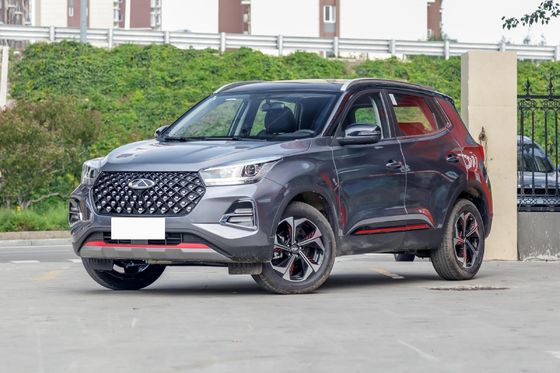 Chery Tiggo 5x Yakıt Kompakt Suv Alaşım Jantlar GPS Bilgi-Eğlence Sistemine Sahip Otomobil